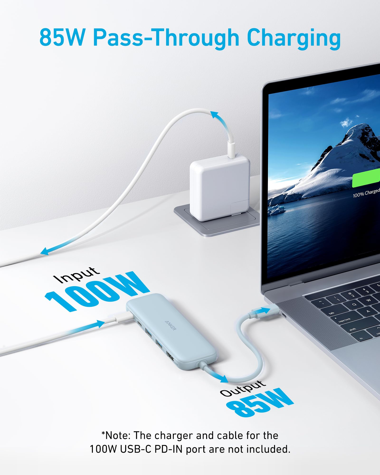 Refurbished Anker <b>332</b> USB-C Hub (5-in-1)