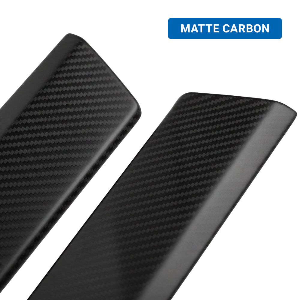 Cybertruck Carbon Fiber Door Panel Covers 4 Packs