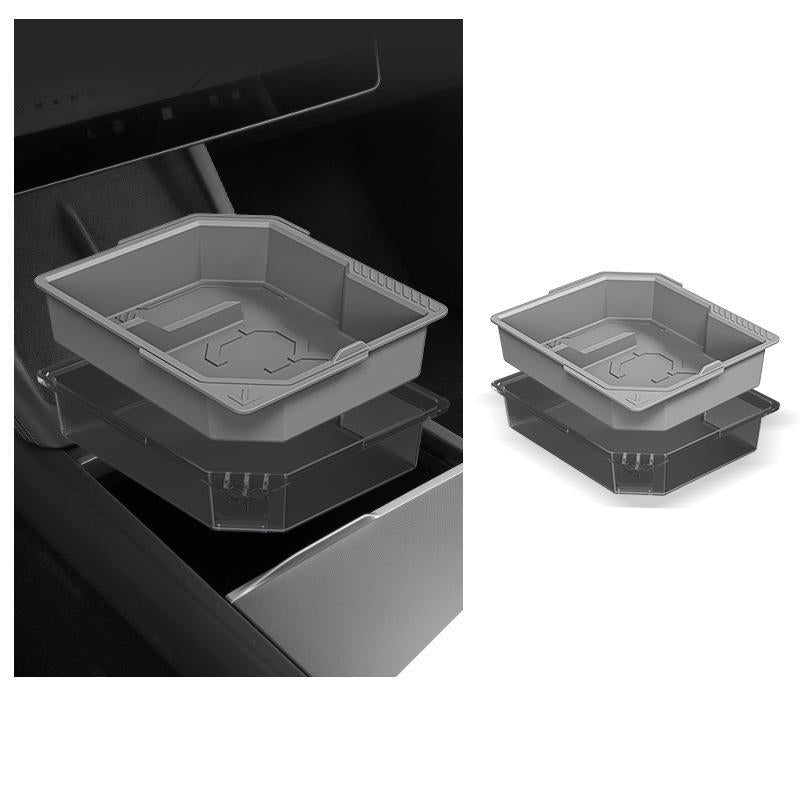 Functional Style Central Control Storage Box for Model Y Juniper & Model 3 Highland