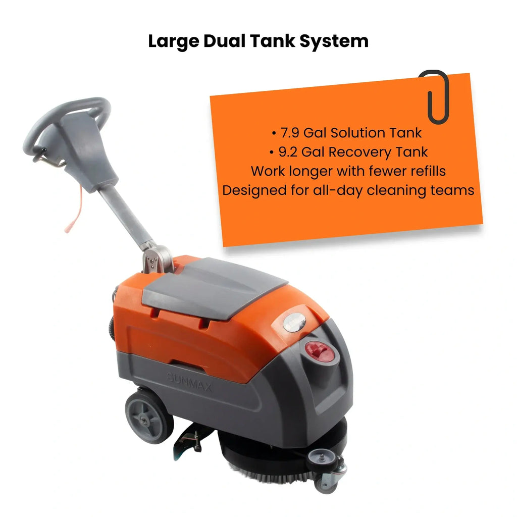 RT35AC Compact Corded Electric Floor Scrubber for Commercial Floors