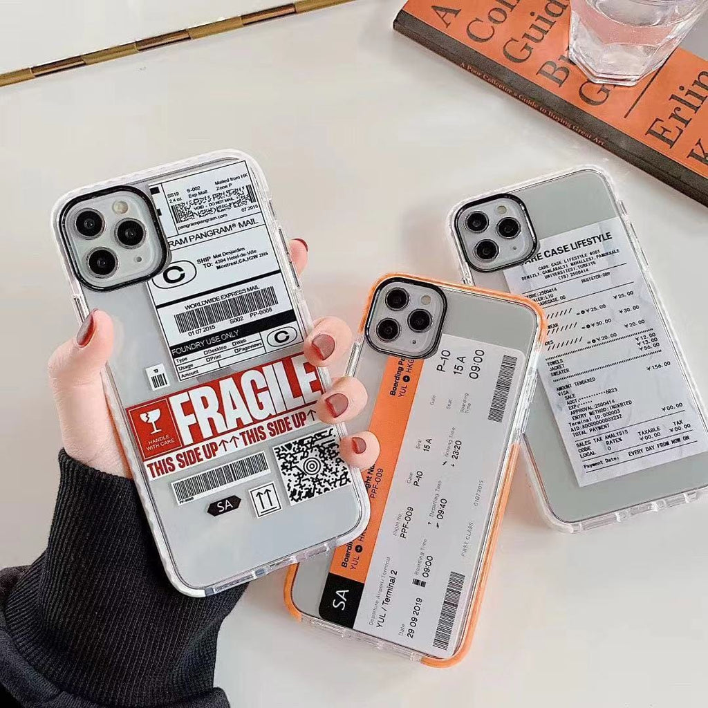 First Class Plane Ticket iPhone Case